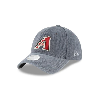 Arizona Diamondbacks Gorra | New Era MLB Faded Denim 9twenty Adjustable Cap Mexico - Grises